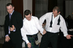 Rock 'N' Roll Trio With Hi Tec Entertainment At A Wedding Disco in The Hilton Hotel, Glasgow